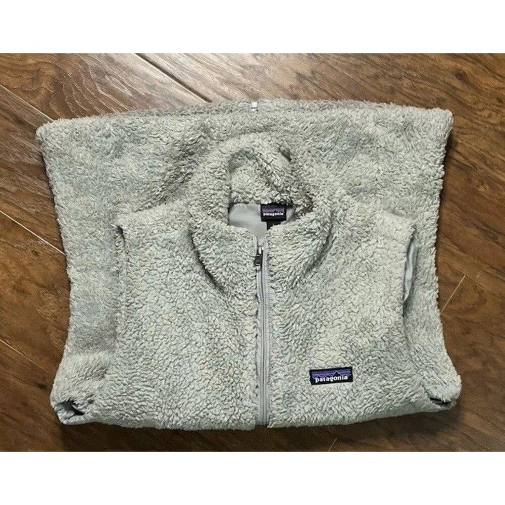 Patagonia Better Sweater Fleece Vest Gray Full Zip Womens L - Picture 6 of 7
